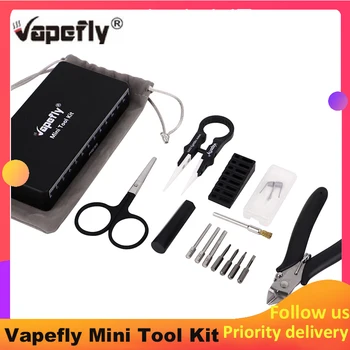 

Vapefly Mini Tool Kit DIY Vape tools Coil Scissors Ceramic Phillips Flathead weezers for RDA RTA vs coil father tool kit