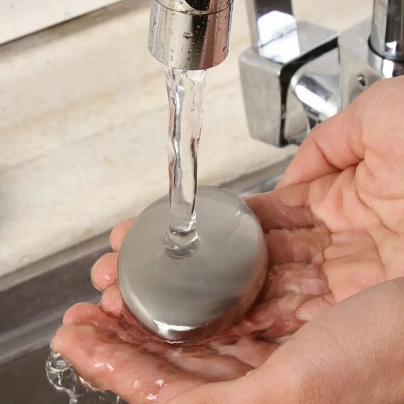 

Stainless Steel Soap Kitchen Bar Odor Remover Garlic Deodorize Gadget Tools Kichen Accessories Kitchen Hand Eliminating Soap