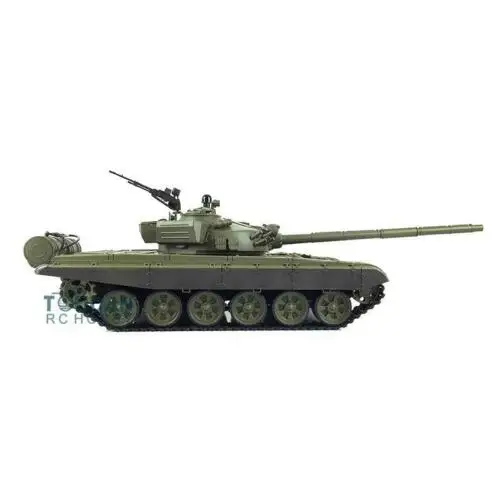 Радиоуправляемый бак Henglong 1/16 3939 6 дюймов пластик Россия T72 RTR с вращающимися