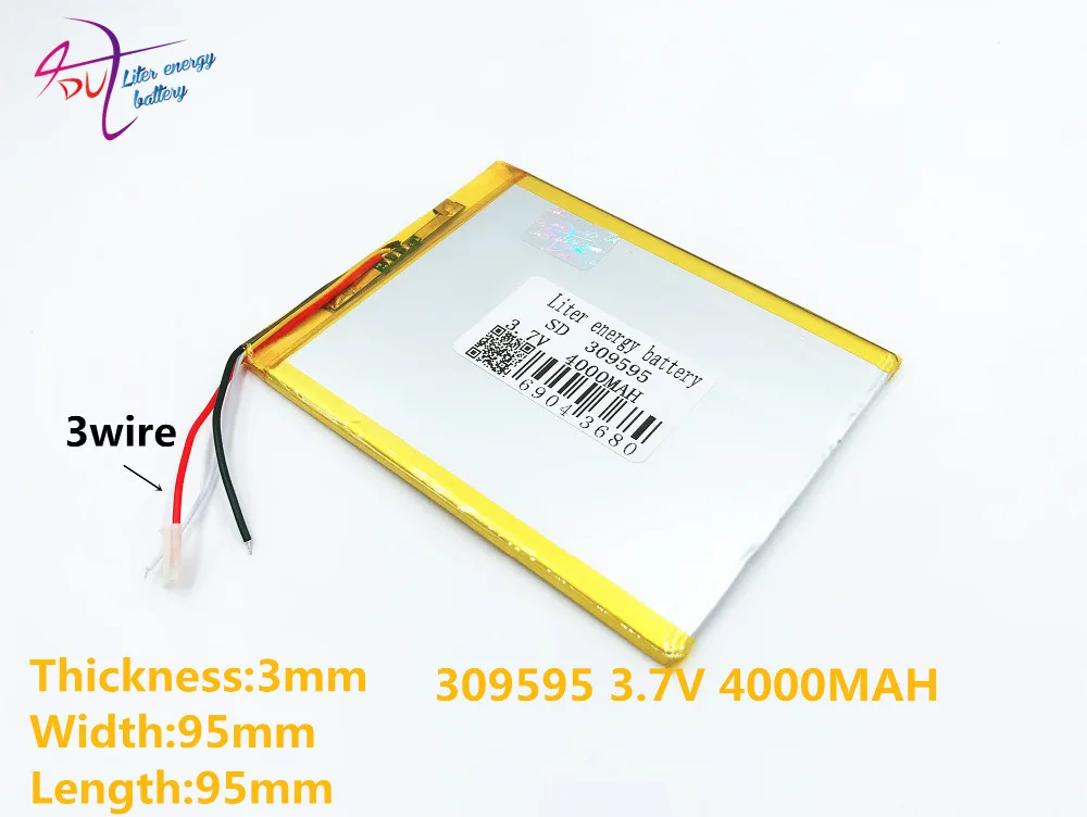 3 линии 7 V 309595 309696 4000mah литровый аккумулятор энергии умный дом колонки литий