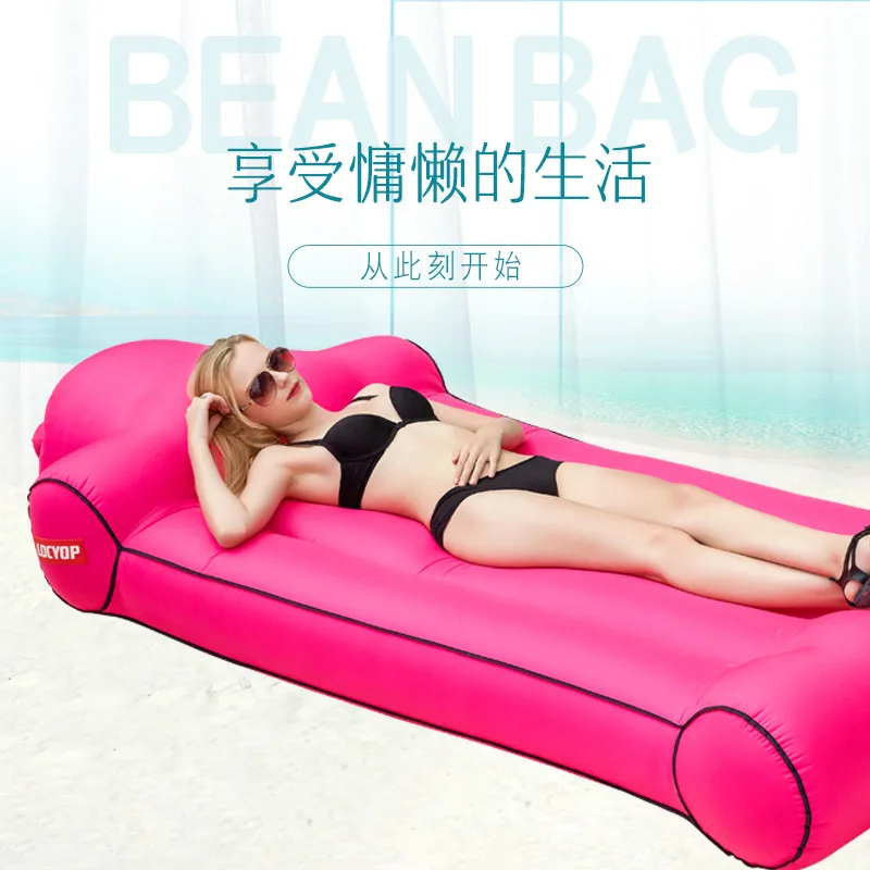

Lazy sofa Multi-function moisture-proof inflatable sofa Inflatable bed Garden furniture Portable inflatable sleep mat Lounge set