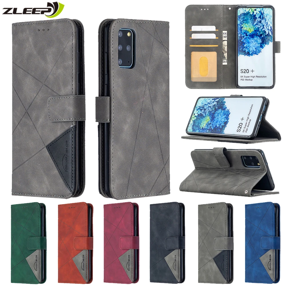 Роскошный кожаный чехол A21S A51 A71 для Samsung Galaxy S21 S20 FE Note 20 10 Ultra S10 E S9 Plus Lite A91 откидной