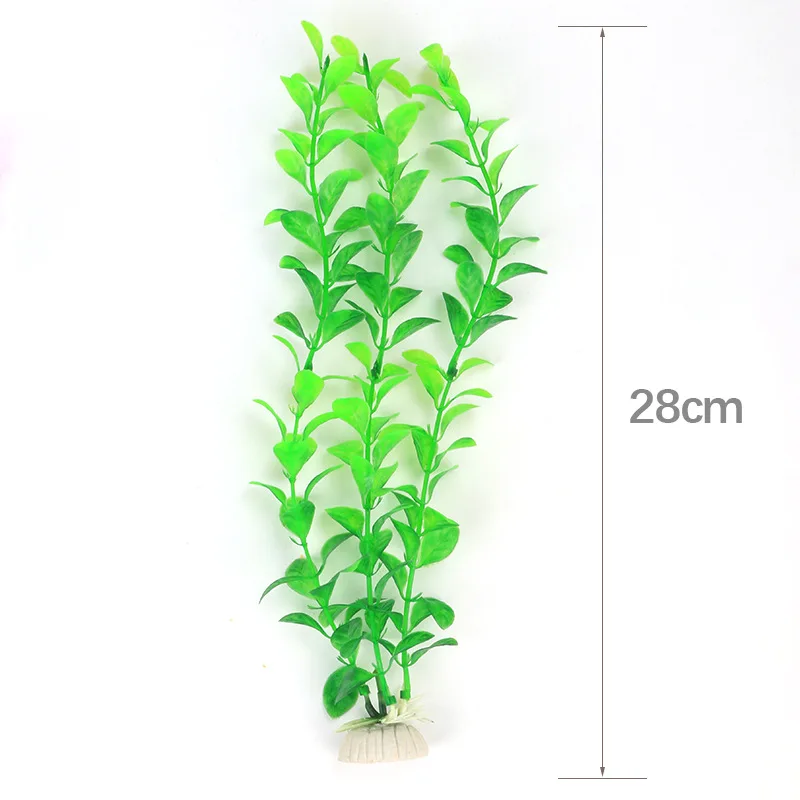 10pcs/Lot * Fish tank aquarium landscaping decoration simulation water grass plastic silk flower fake water grass CA02-S