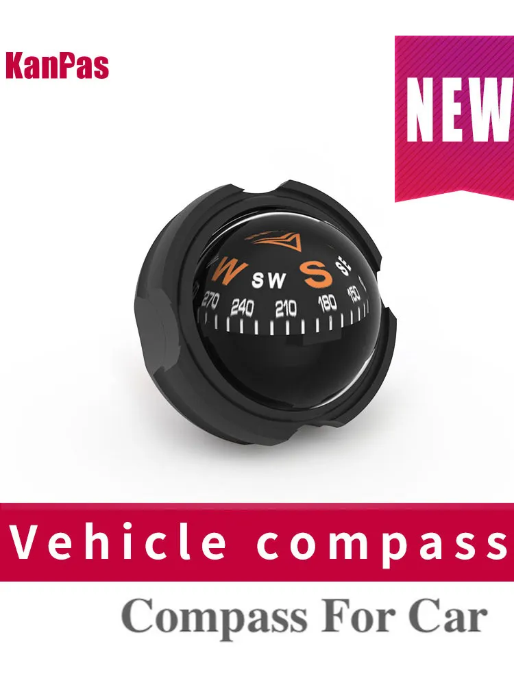 KanPas V28 Mini Automotive Dashboard Car Ball Compass 