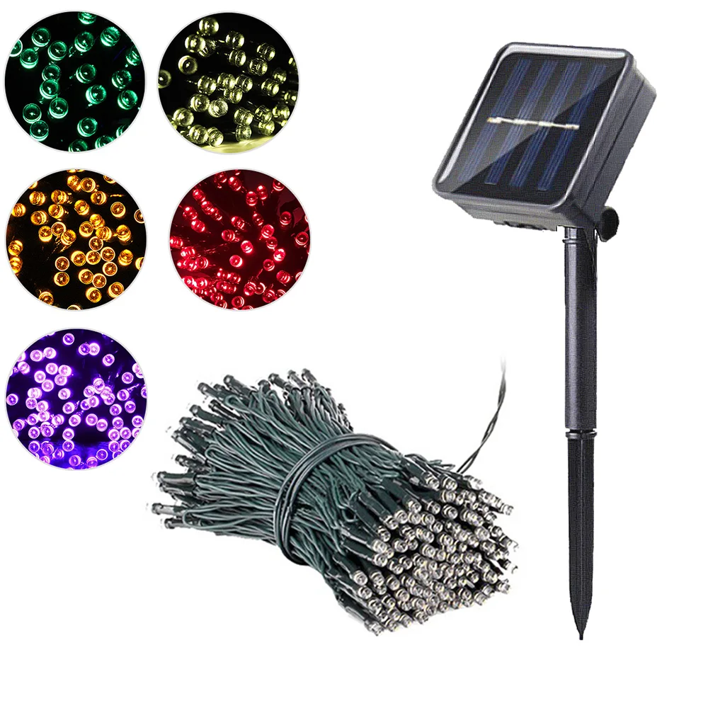 

50/100 Led Fairy Light Outdoor Solar Powered String Light Wedding Christmas Garland Lamp 7m/12m/22m Garden Decoration Waterproof