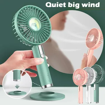 

USB Handheld Small Fan USB portable charger Powered Portable Outdoor Handheld Mini FanMini Design Air conditioner cooling fan