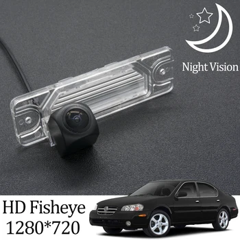 

Owtosin HD 1280*720 Fisheye Rear View Camera For Nissan Maxima MK5 2000 2001 2002 2003 Car Vehicle Reverse Parking Monitor
