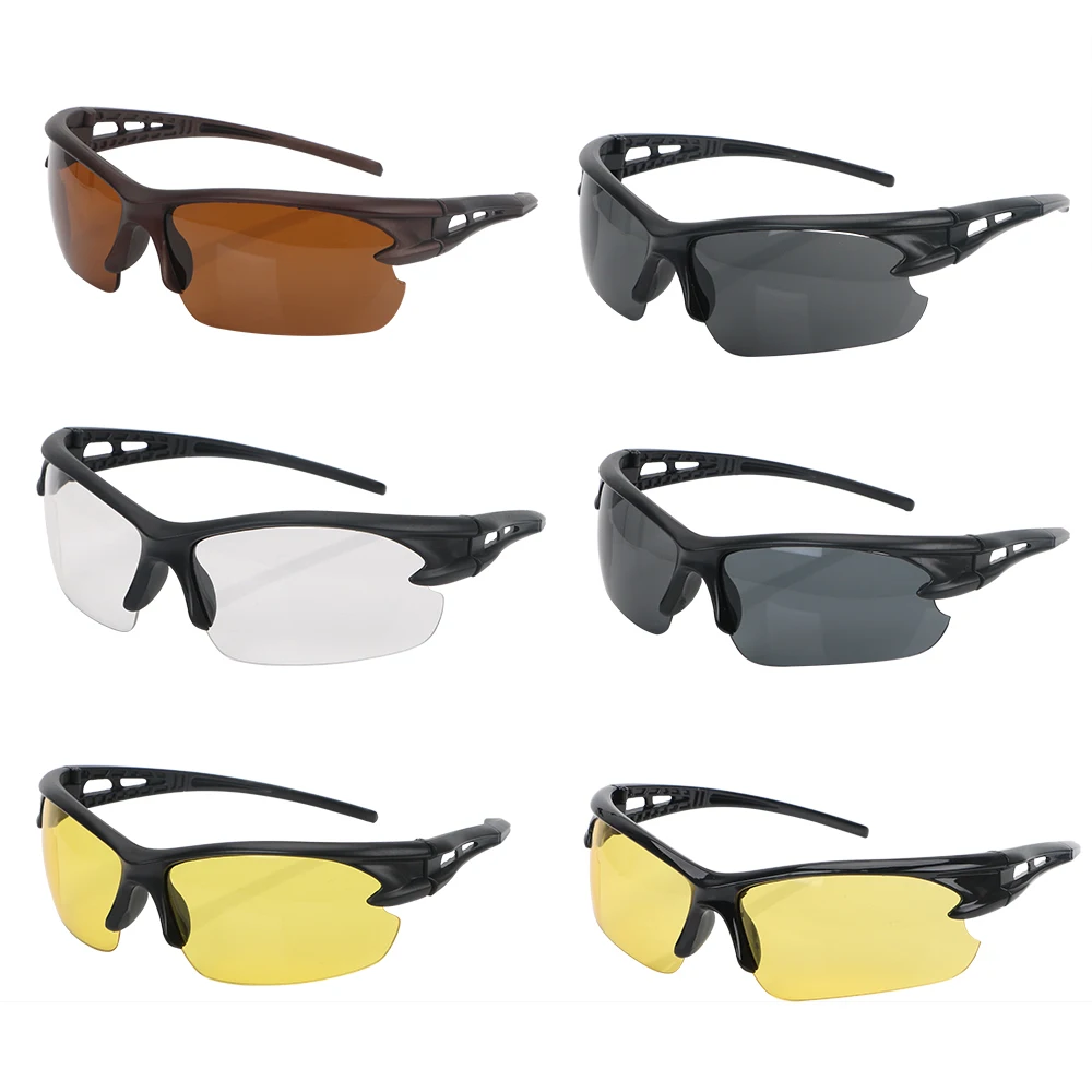 

LEEPEE Insect Proof Explosion-proof Sunglasses For Outdoor Riding Plain Glass Spectacles Windproof Night Vision Glasses