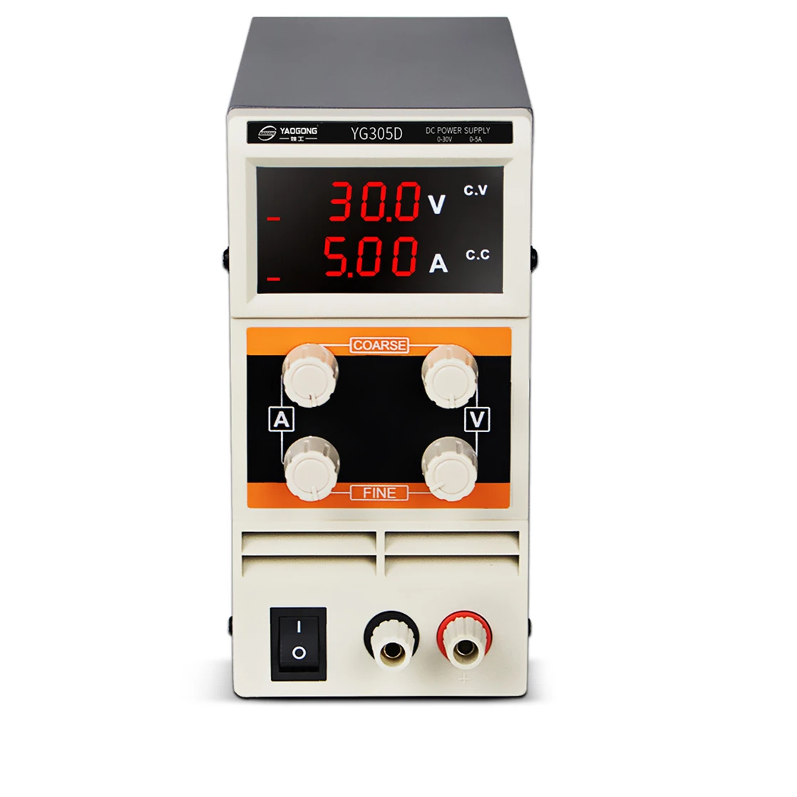 

YAOGONG YG305D 30V 5A three-digit adjustable DC power supply Mini Switching Regulated Adjustable Laboratory