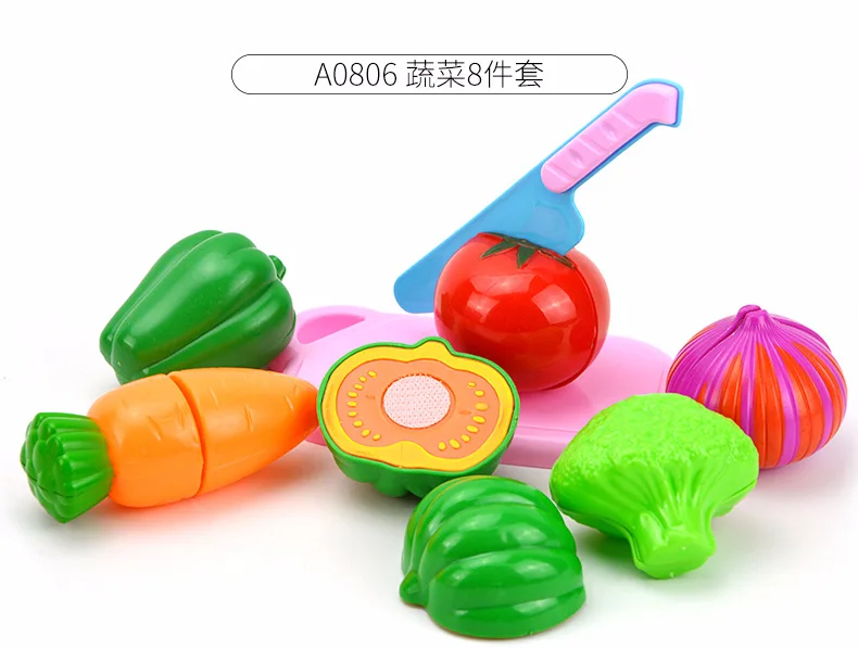 Горячая Детская кухня игровой дом игрушки слайсер игрушка вырезание фрукты игрушка