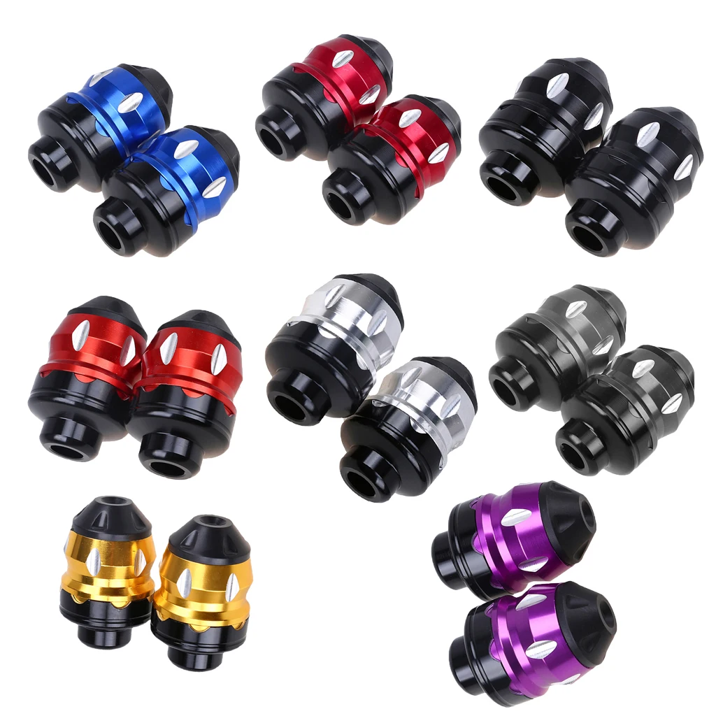 Motorcycle Front Fork Frame Slider - CNC Aluminum Alloy- Front Wheel Drop Resistance