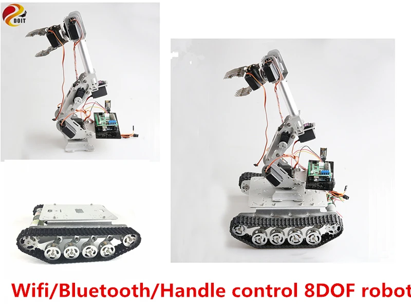 arduino robotic arm bluetooth control