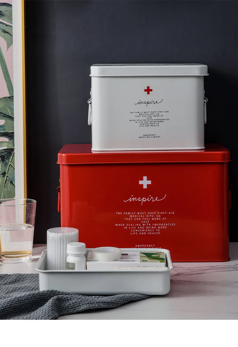 

Коробка для лекарств домашняя медицина коробка для хранения лекарственных средств Размер для семьи портативный Амбулаторный медицинский набор первой помощи