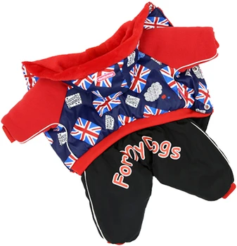 

FOR MY DOGS FOR MY DOGS overalls for dogs Blue Flags for FW295-2015 M boys