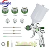 WENXING Professional HVLP Spay Gun 0.8/1.0/1.4/1.7/2.0mm Nozzle Gravity Airbrush For Car Painting 1