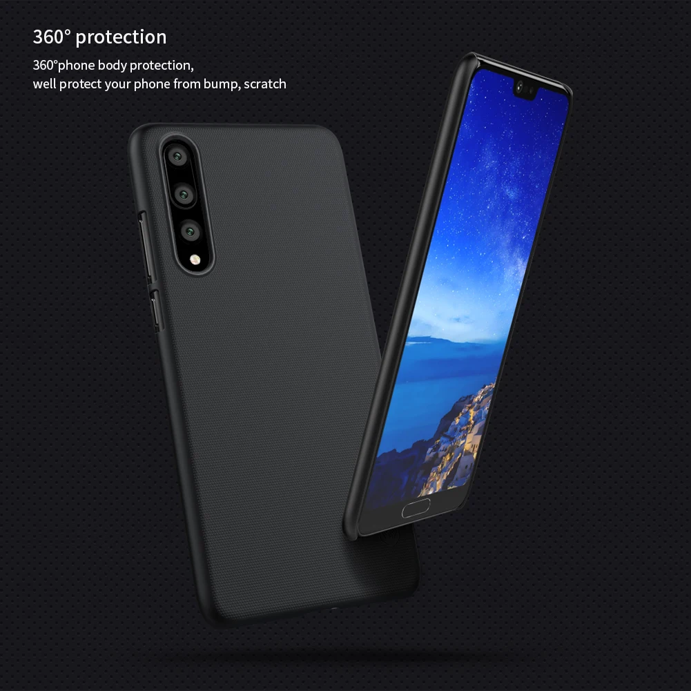 Для huawei P20 чехол для huawei P20 Pro чехол NILLKIN Супер Матовый Щит Жесткий Чехол для задней панели чехол для huawei P20 Pro с подарком
