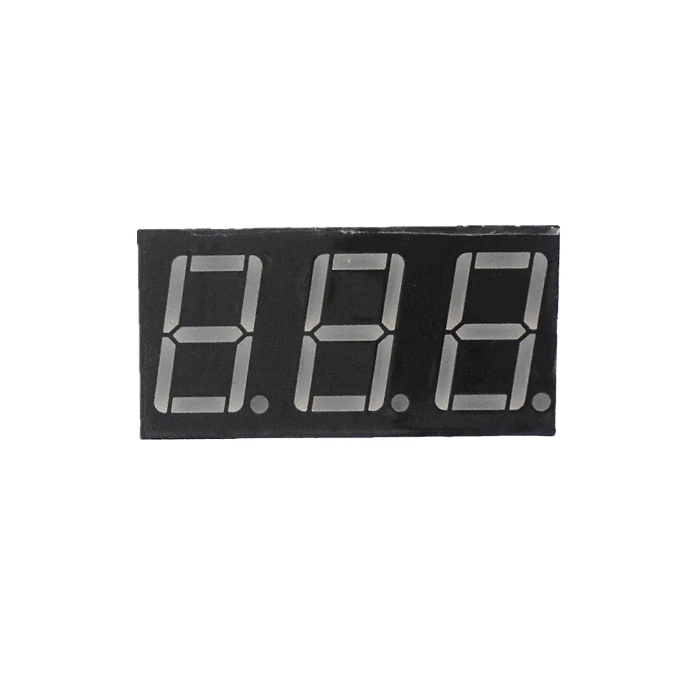0 56 дюймовая цифровая трубка 12 pin 3 bit общий катод/анод красный 3-bit Подсветка