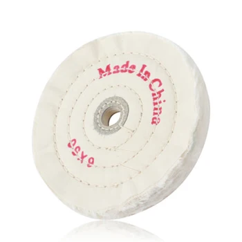

Cloth Polishing Buffing Wheel Pad 6 Buffer Cleaning Grinder Power Rotary Tool