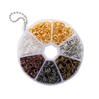 

4mm 5mm 6mm 7mm 8mm 10mm Jump Rings Lobster Clasps Combination Jewelry Findings Making Supplies Wholesale DIY Bracelets