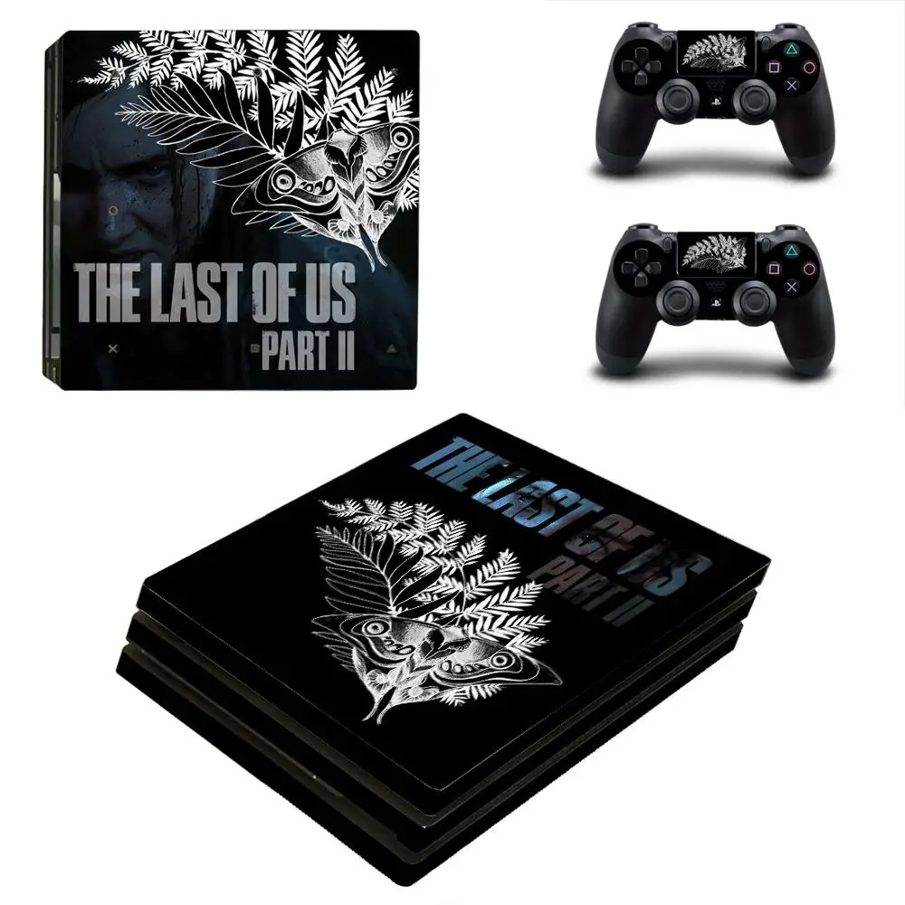 Последний из нас: Часть II PS4 Pro sticker s PS 4 Play station 4 Pro Виниловая наклейка для консоли и контроллера playstation 4 Pro