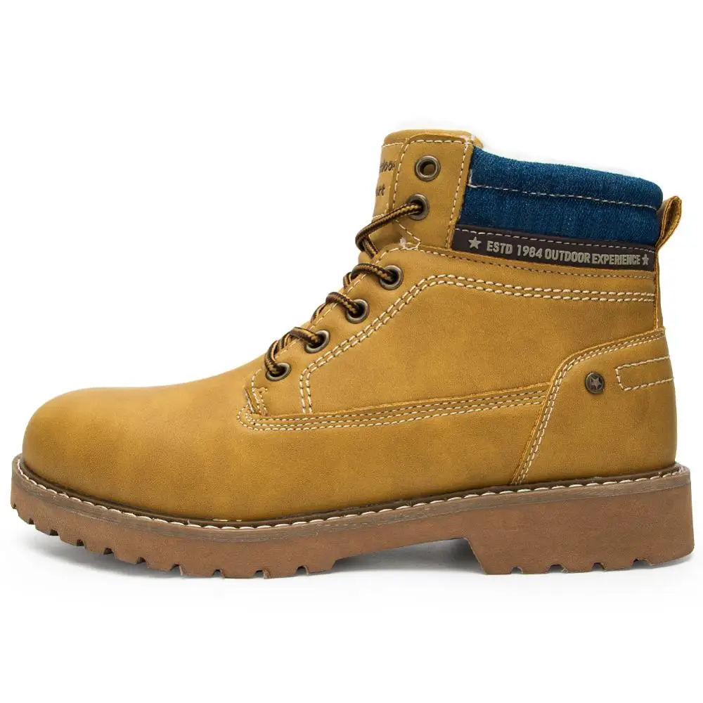 SMS Winter Men Boots Outdoor Snow Ankle Boots Hiking Shoes Anti-slip Boots Sneakers Zapatos De Hombre Classic Waterproof Boots