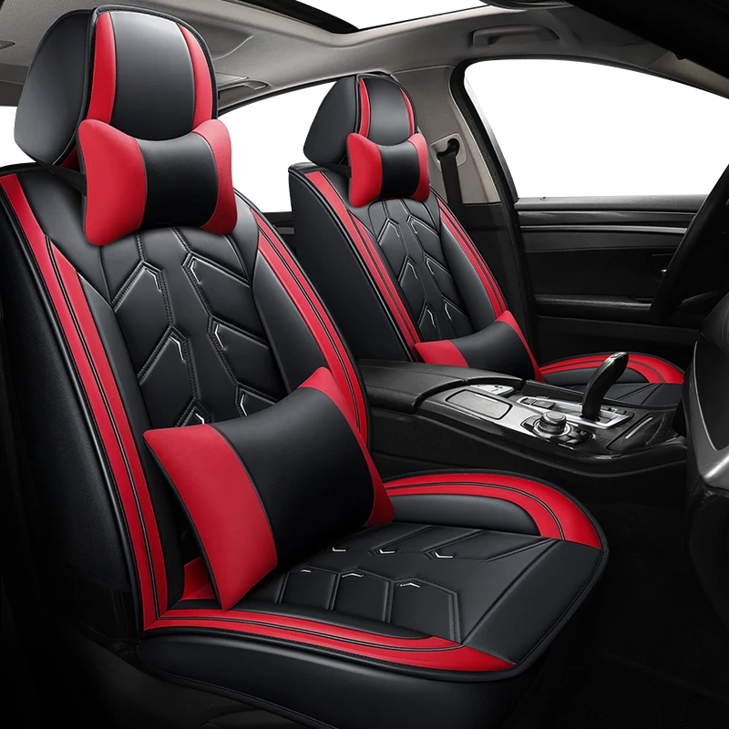 KADULEE Leather car seat covers for auto alfa romeo 159 147 guilietta boxer brera spiden auto products car accessories seats