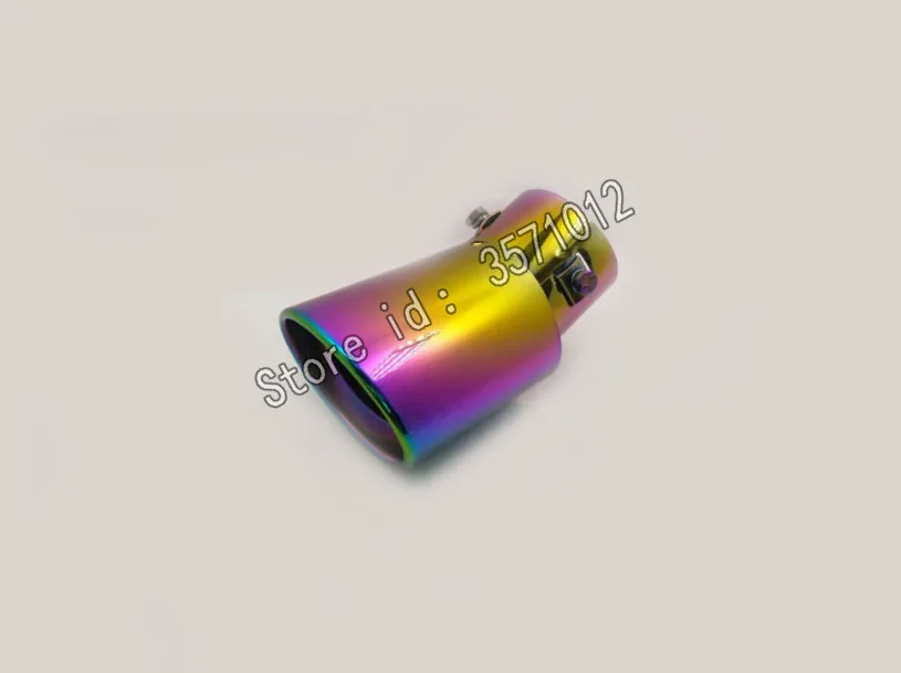 For Peugeot 3008 GT 3008GT Car Muffler Exterior Back End Pipe Dedicate Exhaust Tip Tail Outlet Ornament Vent - Цвет: A0090Ma63