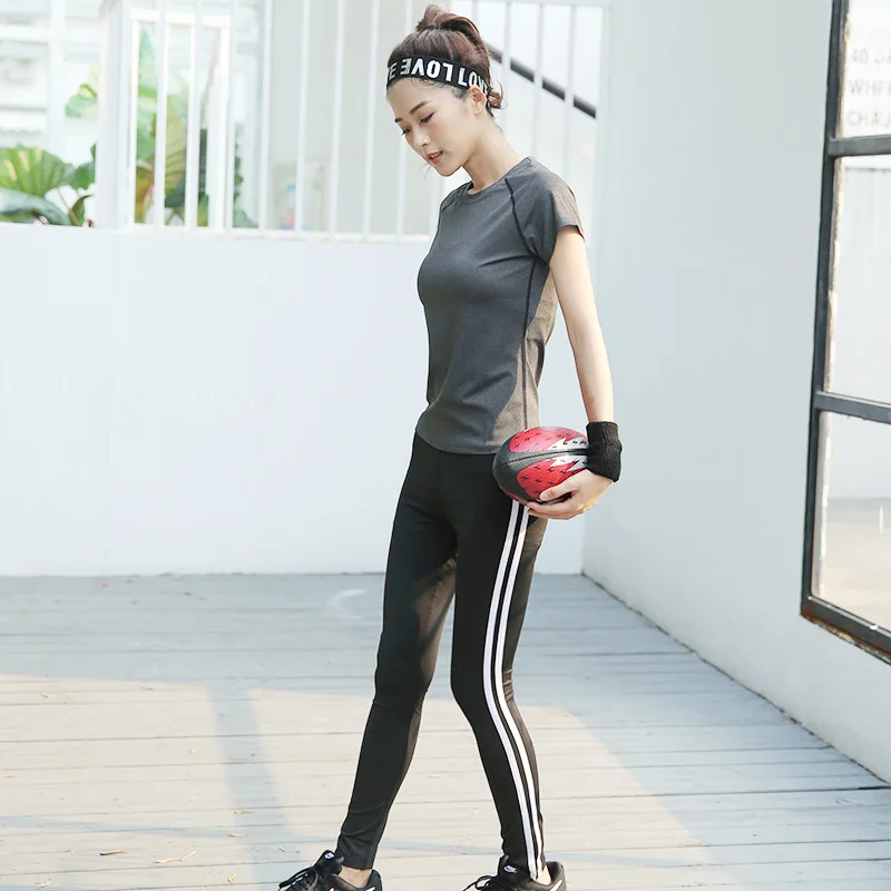 

Women Sport Suit Elastic Legging Sweatpant Bra Sweatshirt Jogger Running Gym Workout Training Yoga Clothes Sportswear Tracksuit