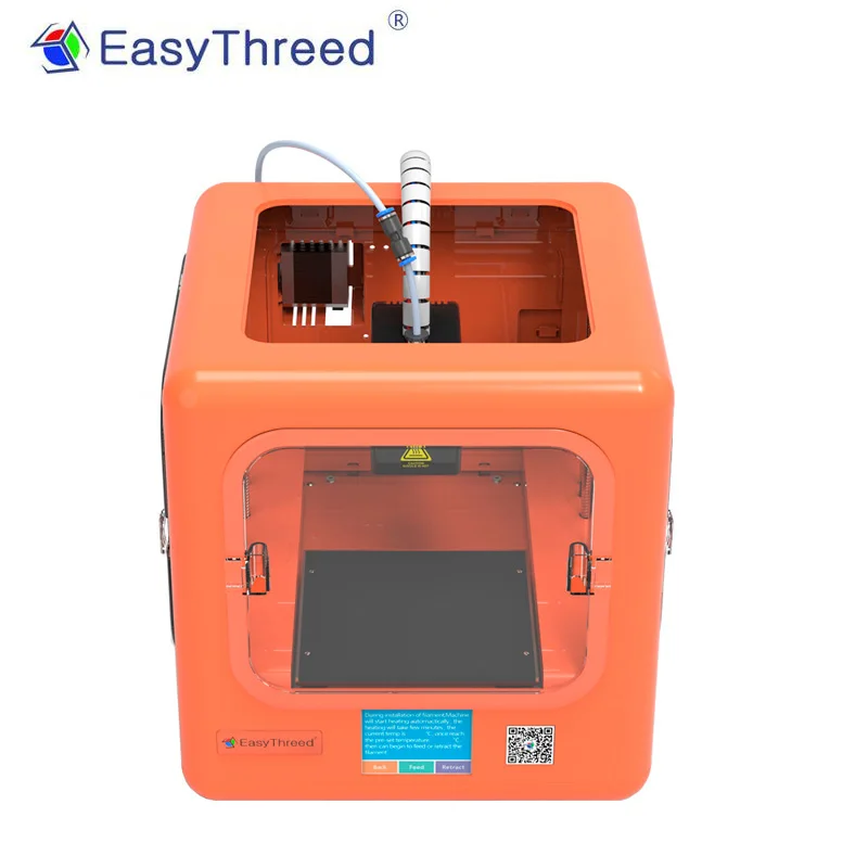 EasyThreed ET-4000+ обновленная FDM мини 3D-принтеры с 2,8 дюймов ЖК-дисплей Сенсорный экран Настольный 3d печати для детей Образование подарок