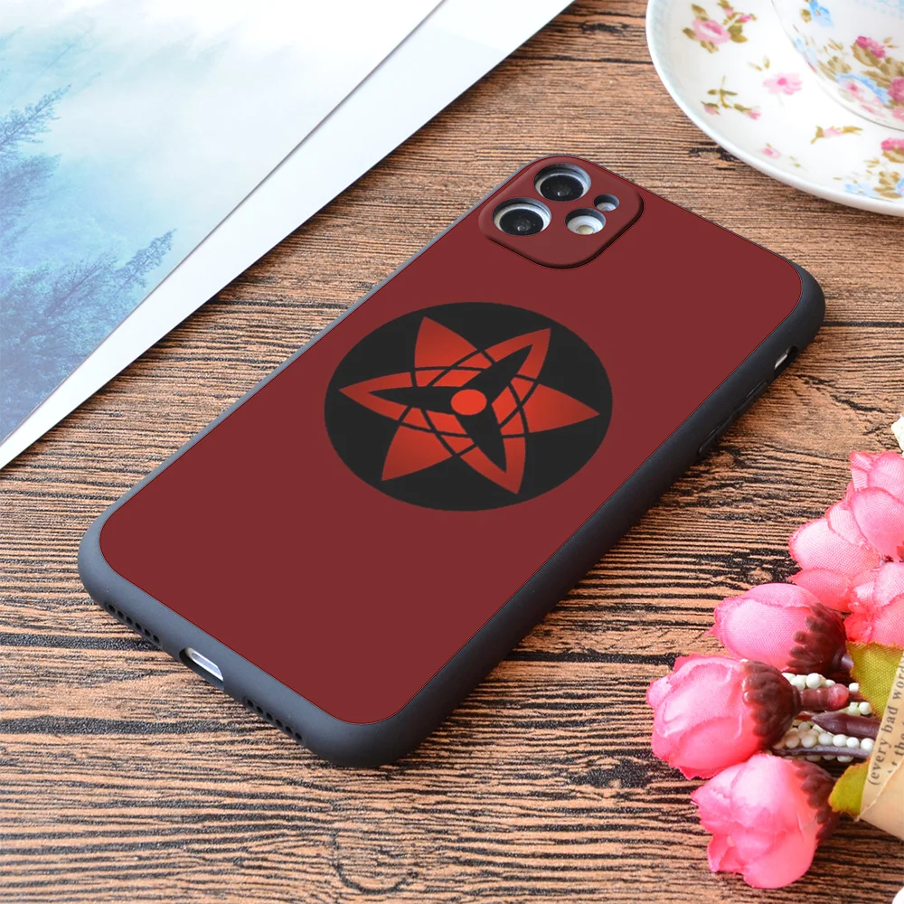 

For iPhone Sharingan Print Soft Matt Apple iPhone Case
