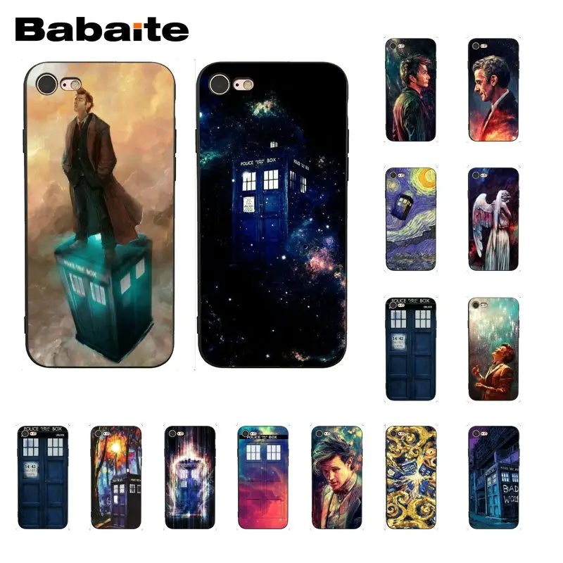 Чехол для телефона Tardis Box Doctor Who iPhone XR 11 Pro MaxXS MAX 8 7 6 6S Plus X 5 5S SE 12 mini 12ProMax | Мобильные