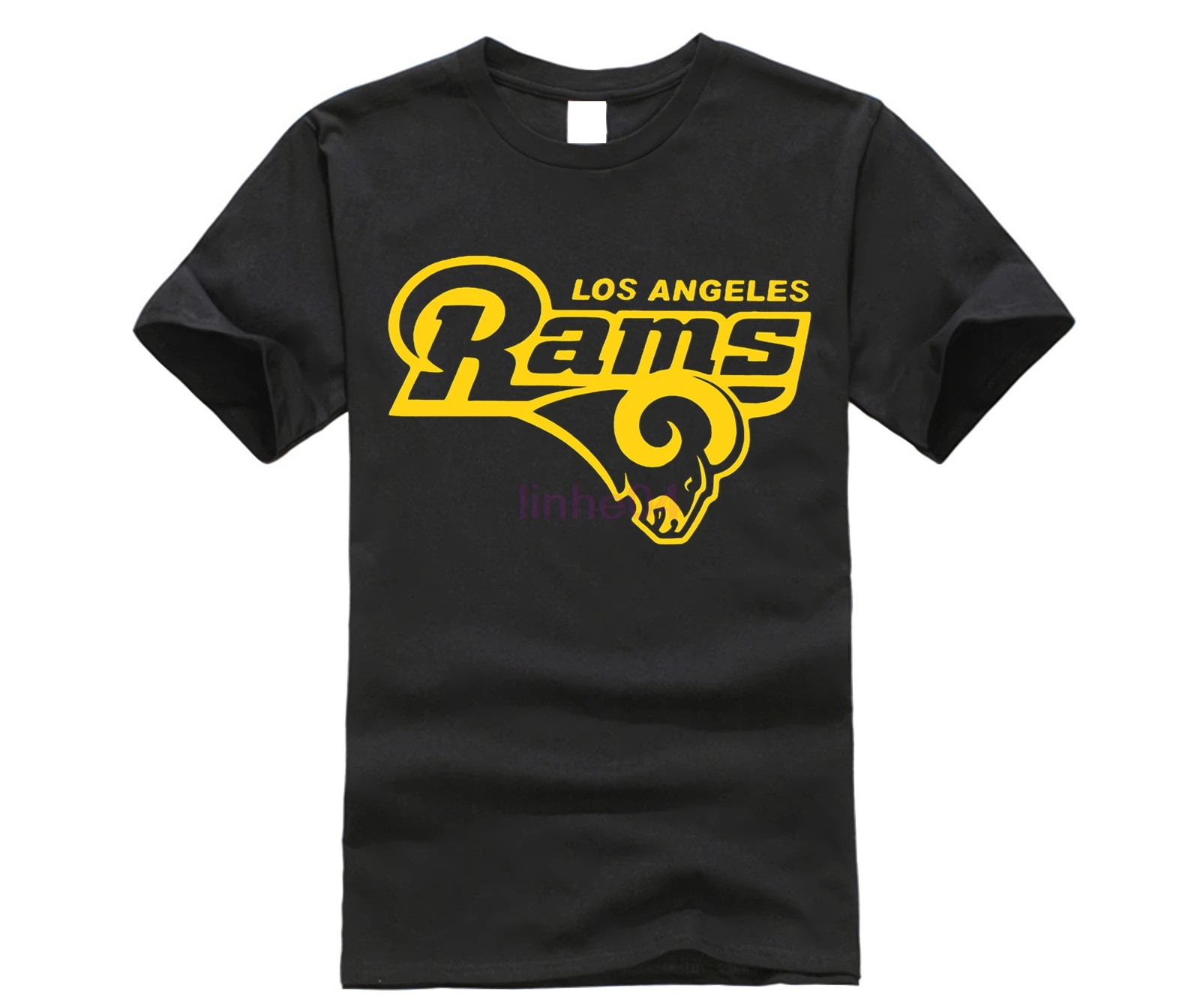 

Blue T-Shirt LA Ram Footballer Fan All Sizes S-2XL Summer Fashion Funny Print T-Shirts T Shirt Short Sleeve Tops