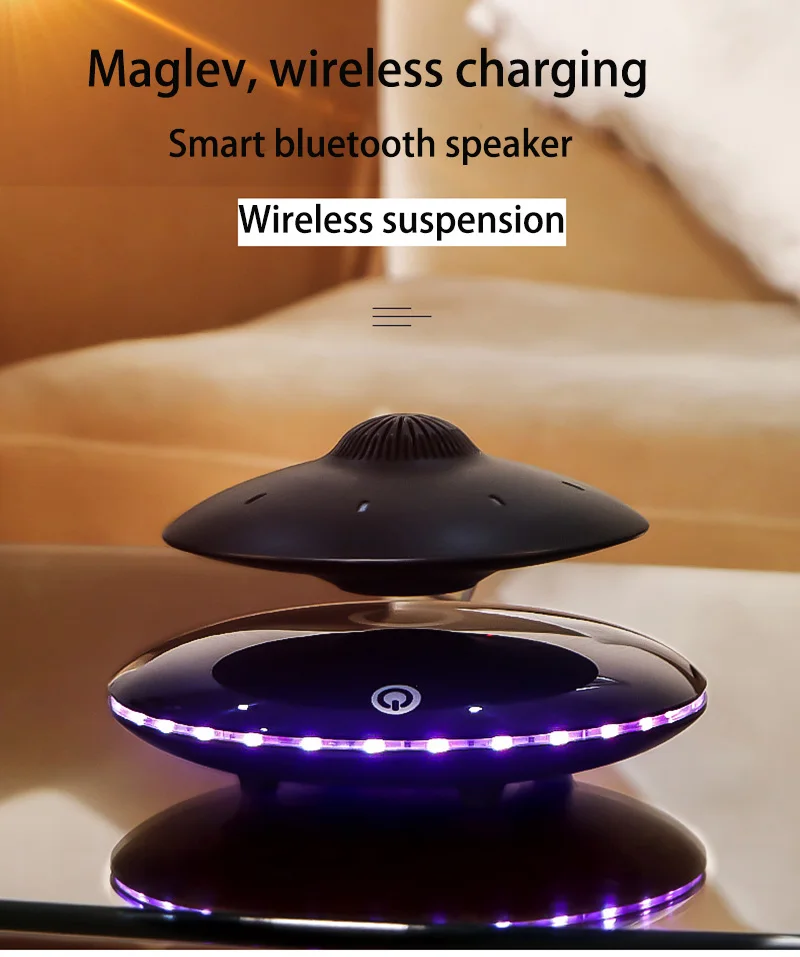Умные Bluetooth колонки в стиле НЛО новая технология супербас стерео Беспроводная