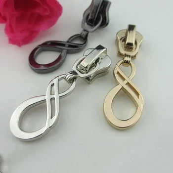 

5PCS/lot 5# Molded Zipper Head Pull Zip Sliders DIY Sewing Metal Nylon Resin Zipper Replace Kit For Clothing Supplies