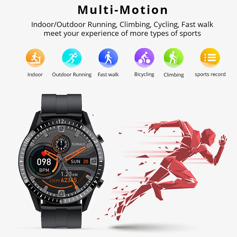LIGE Bluetooth Phone Smart Watch Men Waterproof