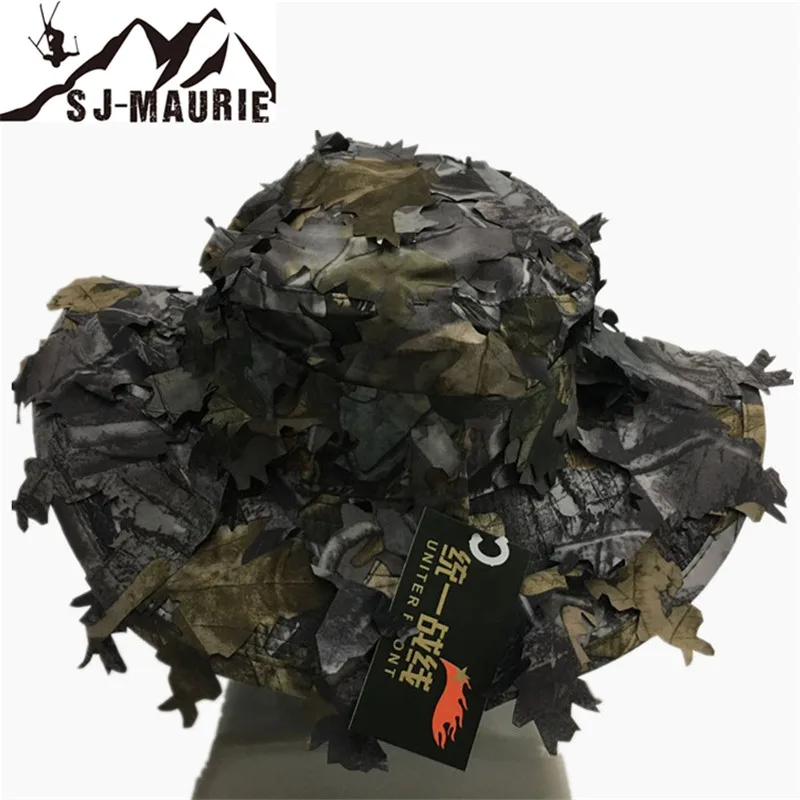 Уличная спортивная 3D Boonie Военная камуфляжная шляпа для охоты путешествий