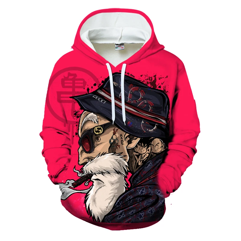 

New Dragon Ball 3D Hoodie Fashion Hoodie 3D Printing Autumn and Winter Personality Hoodie XL Fashion Brand Black Cool Jacket