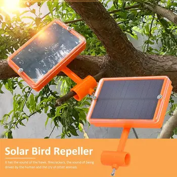 

Ultrasonic Solar Animal Repellent Garden Bird Pest Repeller Driving Device for Outdoors