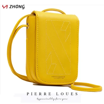 

YIZHONG Small Thread Shoulder Bag Cell Phone Pocket Crossbody Bags for Women Ladies Card Purse Female Clutch Messenger Bag