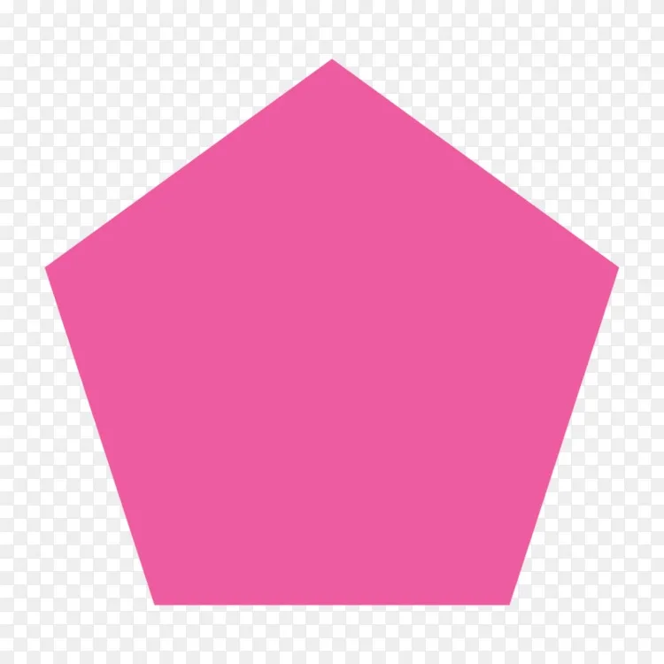 角几何形状五边形线-地貌