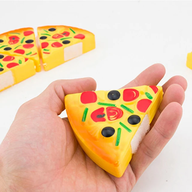 GLSTOY Modelo De Pizza De Simulação Decoração De Comida Comida De Janela  DIY Cozinha Fingir Jogar Jogos De Matemática Suporte De Comida Artificial  Modelo De Pizza Decoração Modelo De : : Casa