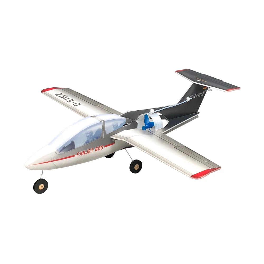 MinimumRC Fan Jet 600 35 мм EDF 360 размах крыльев 3 канальный тренажер неподвижное крыло RC