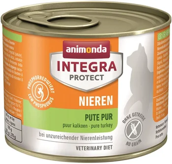 

ANIMONDA ANIMONDA INTEGRA PROTECT CAT NIEREN RENAL for adult cats with chronic renal failure with turkey 200g