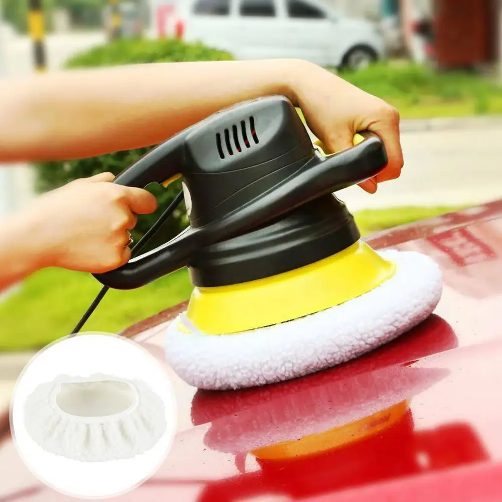 Polidor de Carro Pad para Car Capô Polimento Tampão Capota Microfibra Capa Pintura Cuidados 5-6 7-8 2 Tamanhos 20pcs Pad 4 Esponja p/ encerar