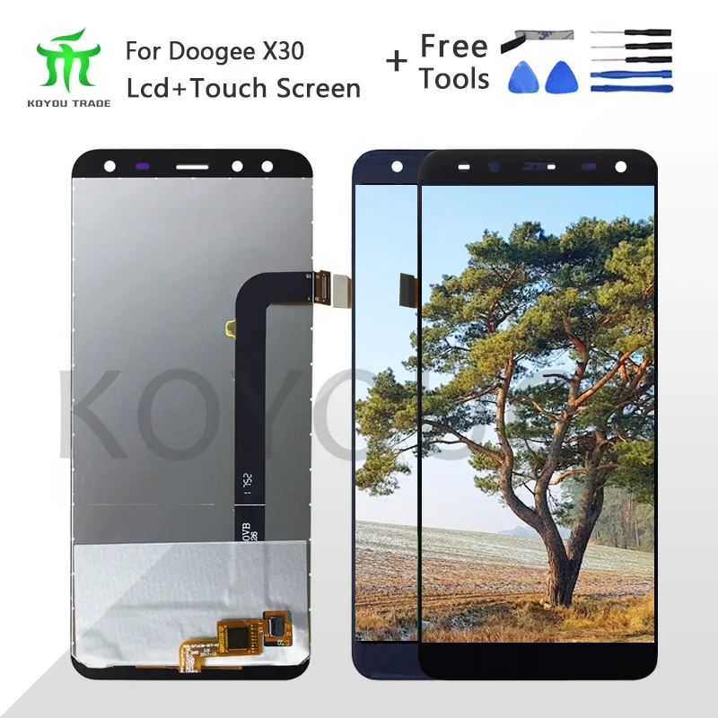 5 &quotДля Doogee X30 ЖК-дисплей + инструмент для ремонта сенсорного экрана в сборе