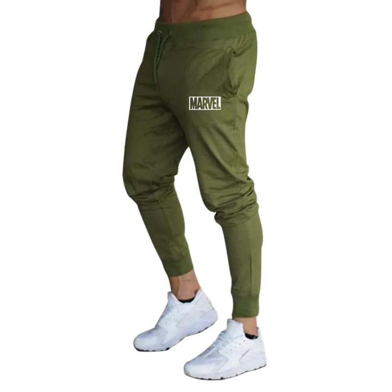 

New Marvel Jogging Pants Men Sport Sweatpants Running Pants GYM Pants Men Joggers Cotton Slim Fit Pants Bodybuilding Trouser