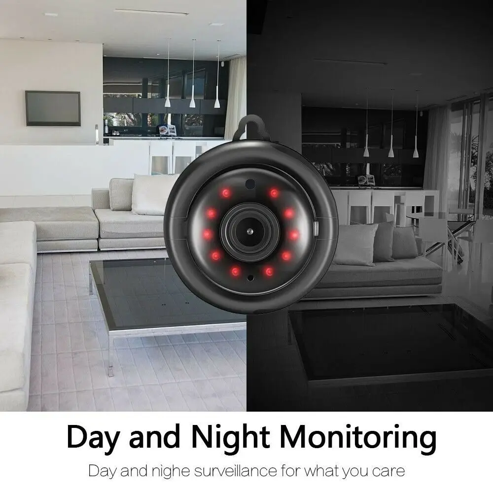 HD 1080P Wifi мини камера беспроводная IP Домашняя безопасность домашняя видео
