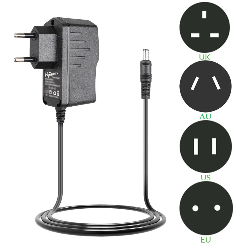 Adattatore Di Alimentazione 9V Spina Eu/Uk/Us/Au Per Pedale Ritardo Boss Dd3 Psa-120S Me-50 Me-70 Me-80 Alimentatore