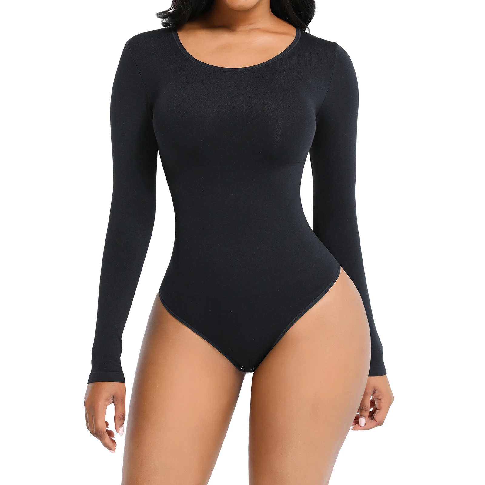 Invisible Long Sleeved Thong Shaper