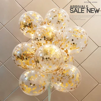 

20 pcs 12 inch Sequin balloon green blue red gold silver Event party decoration birthday decoration children's parties ballon